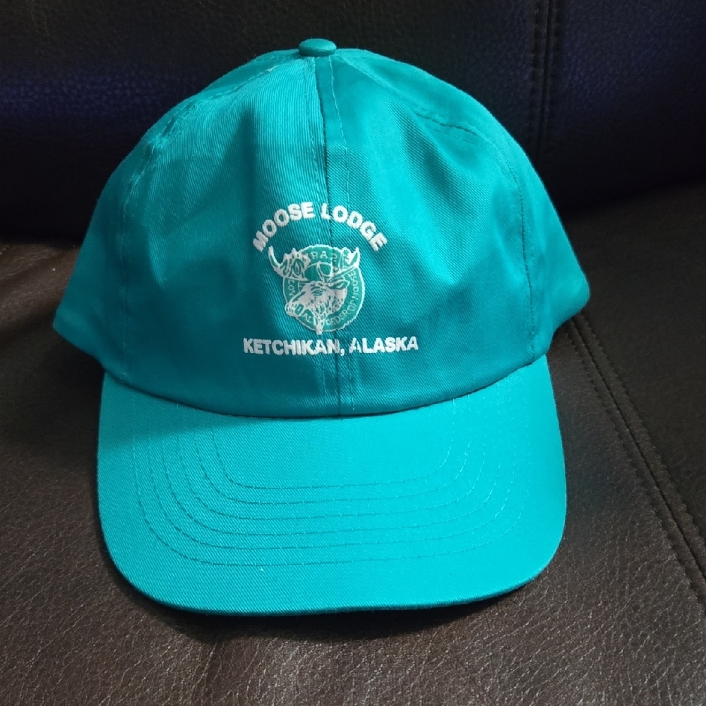 Teal Moose Lodge Cap